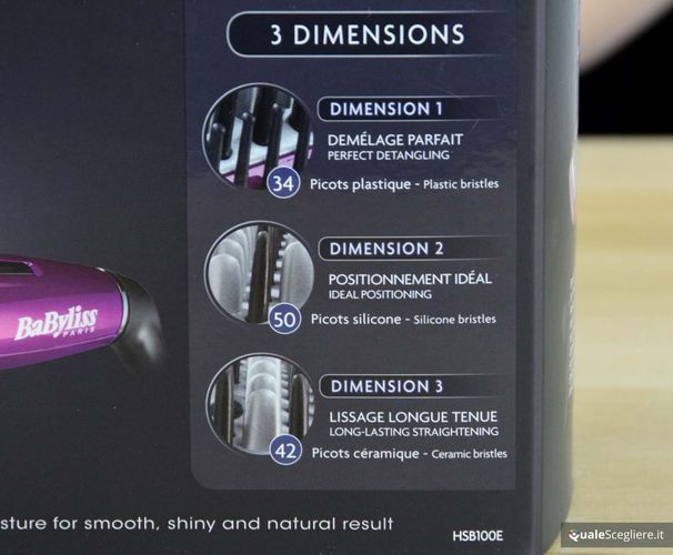 Babyliss HSB100E 3D Liss Brush