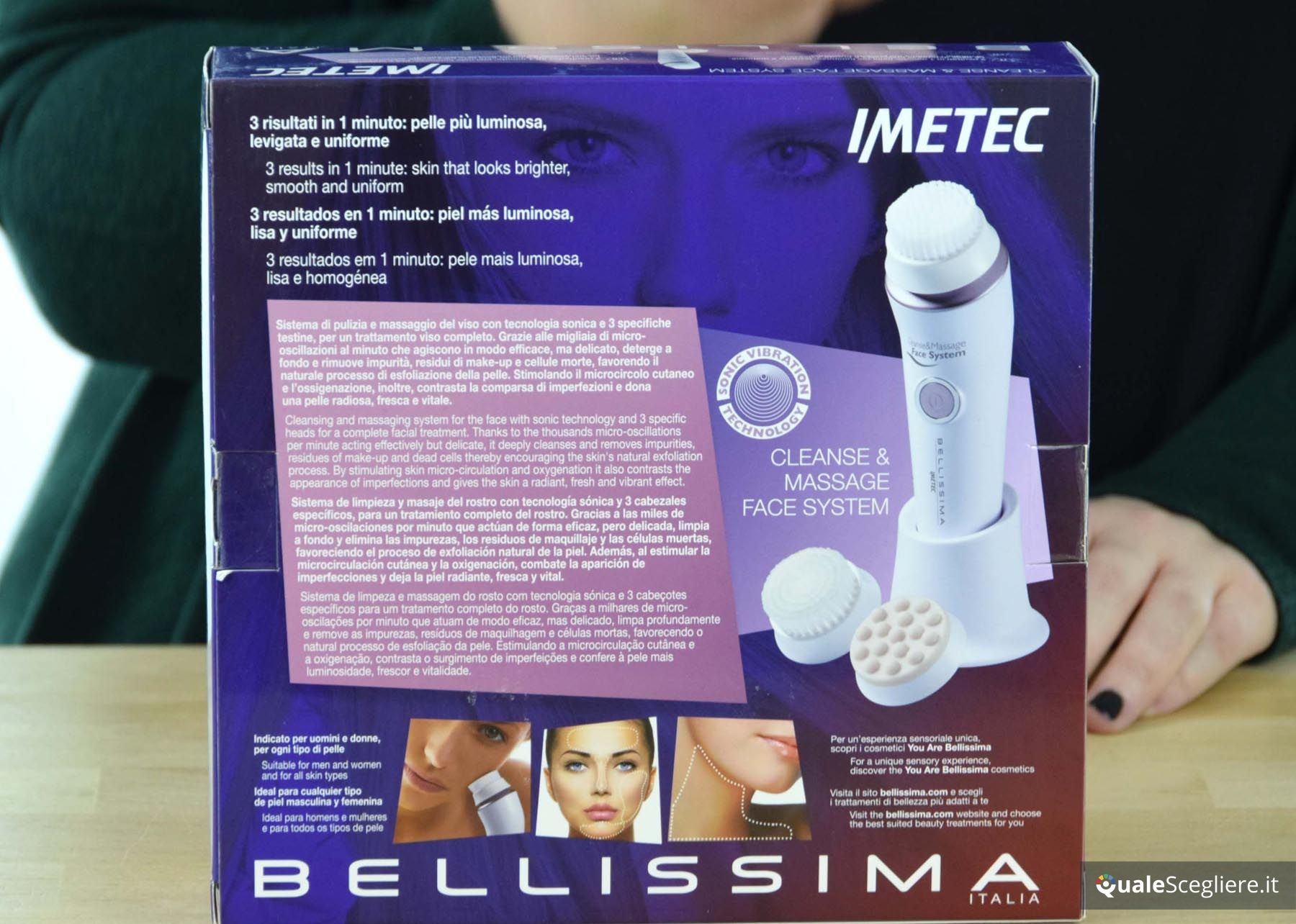 Imetec Bellissima Face Cleansing Cleanse&Massage