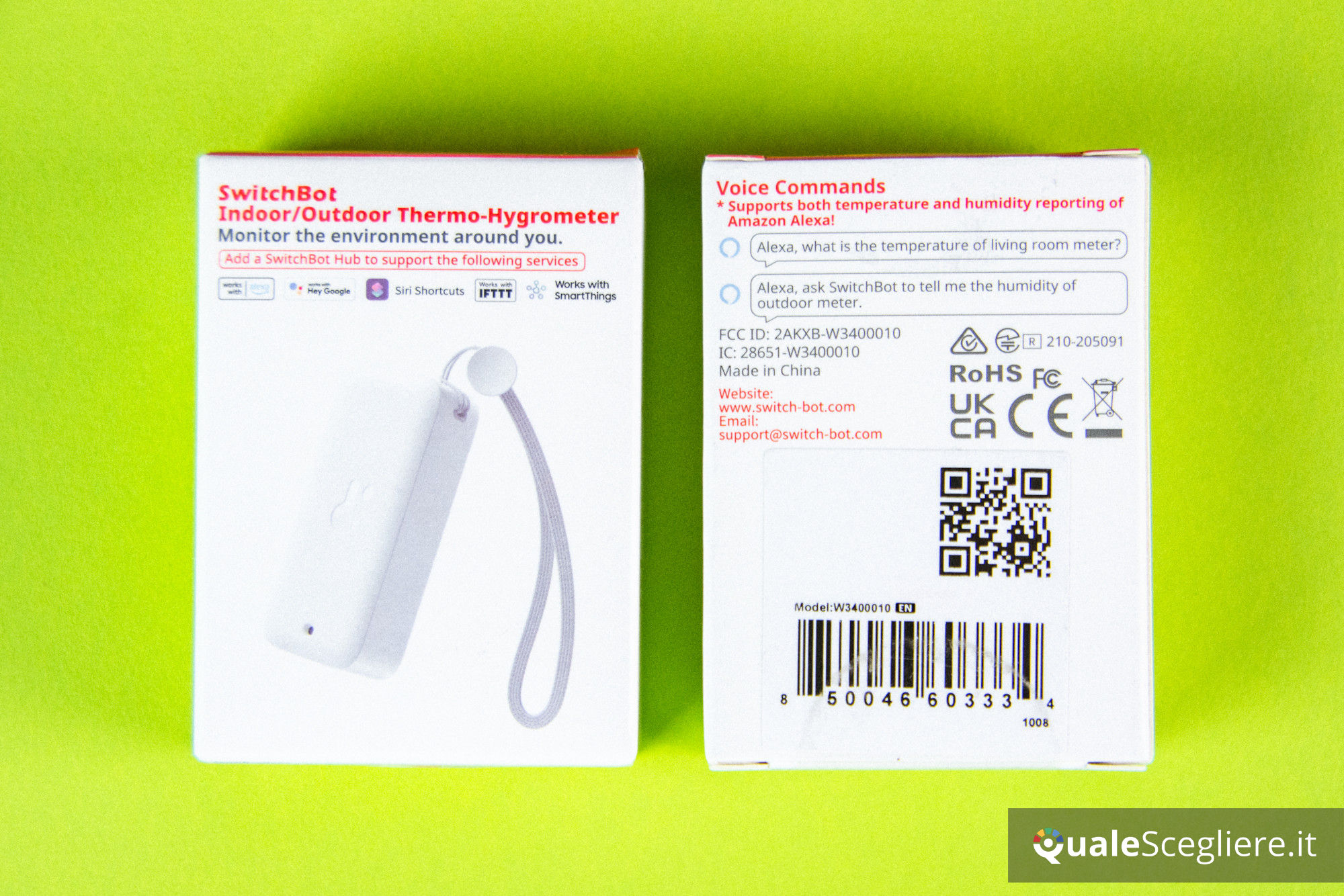 SwitchBot Indoor/Outdoor Thermo-Hygrometer