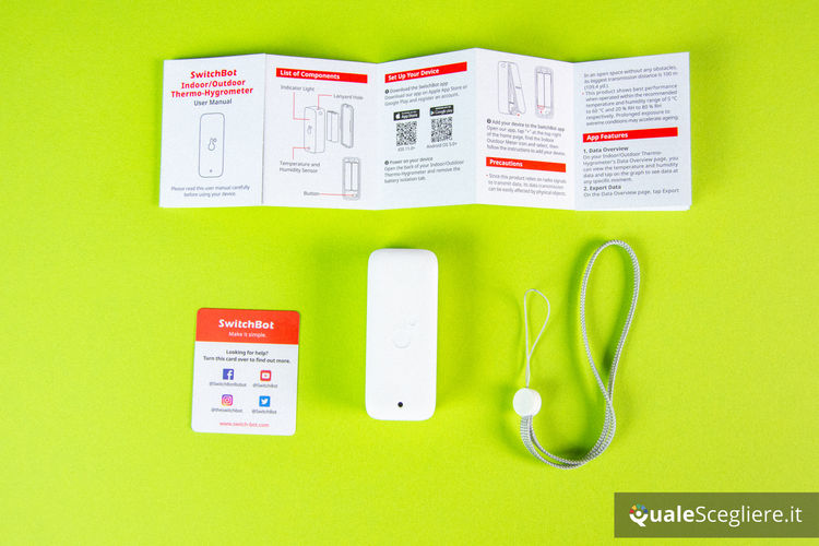SwitchBot Indoor/Outdoor Thermo-Hygrometer