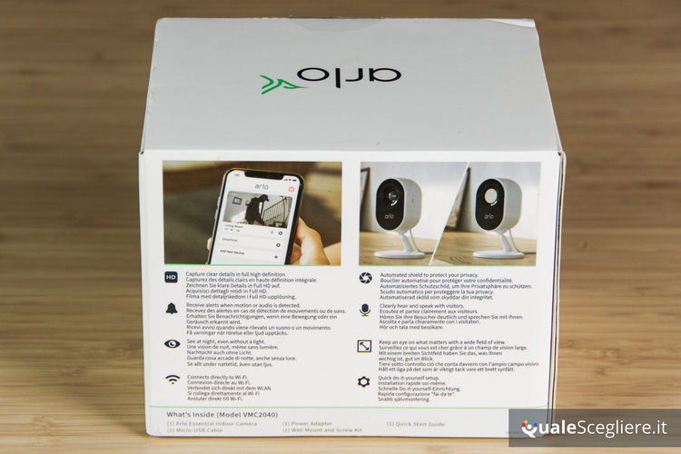 Arlo Essential Indoor VMC2040-100EUS