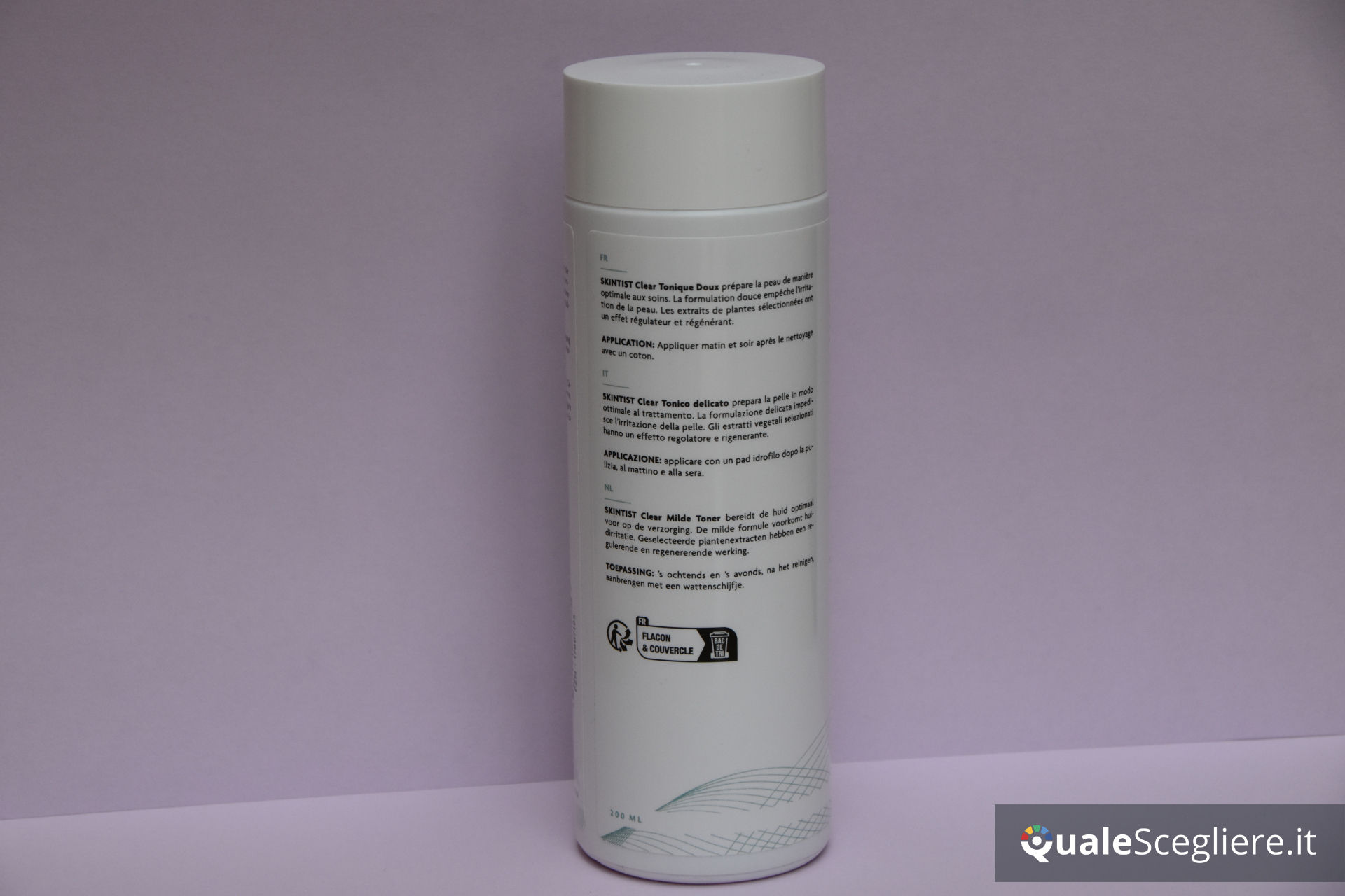 SKINTIST CLEAR Tonico delicato