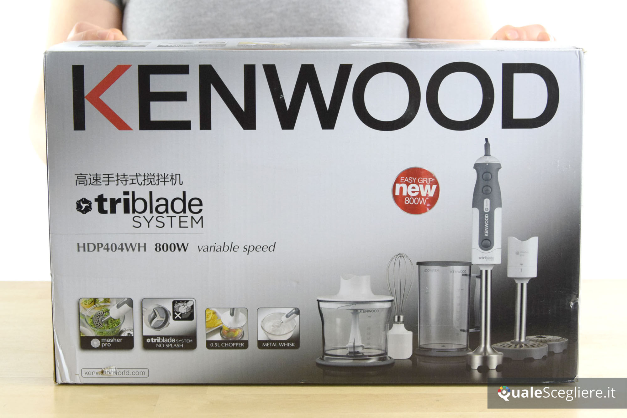 Kenwood HDP404WH Triblade
