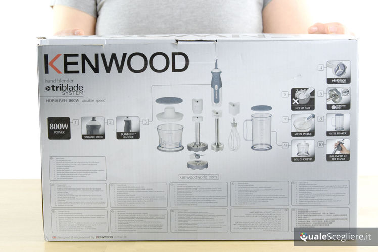 Kenwood HDP404WH Triblade