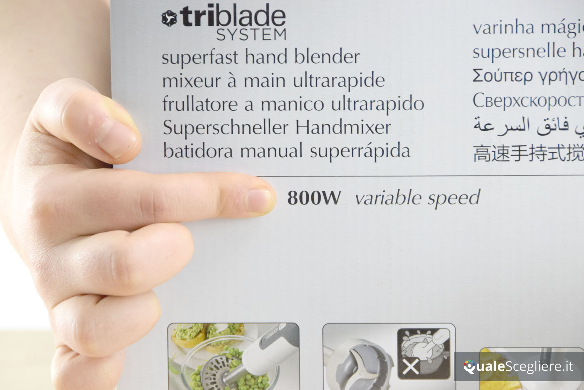Kenwood HDP404WH Triblade