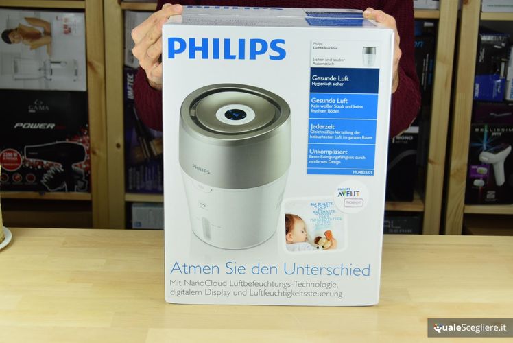 Philips Umidificatore HU4803 NanoCloud Bianco
